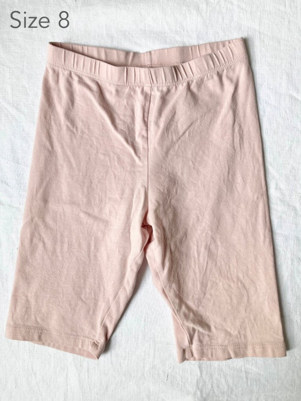 🪴5/$30 H&M Size 8 Girl Pink Bike Shorts Summer Beach Balletcore